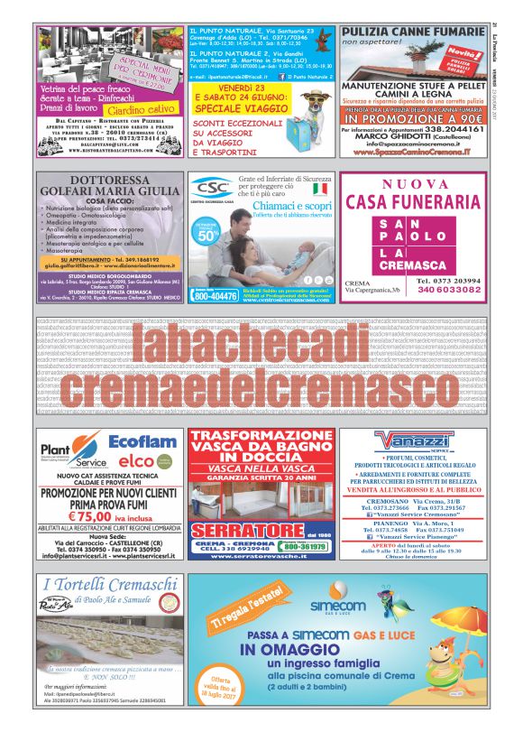 La Provincia Crema 23/06/2017